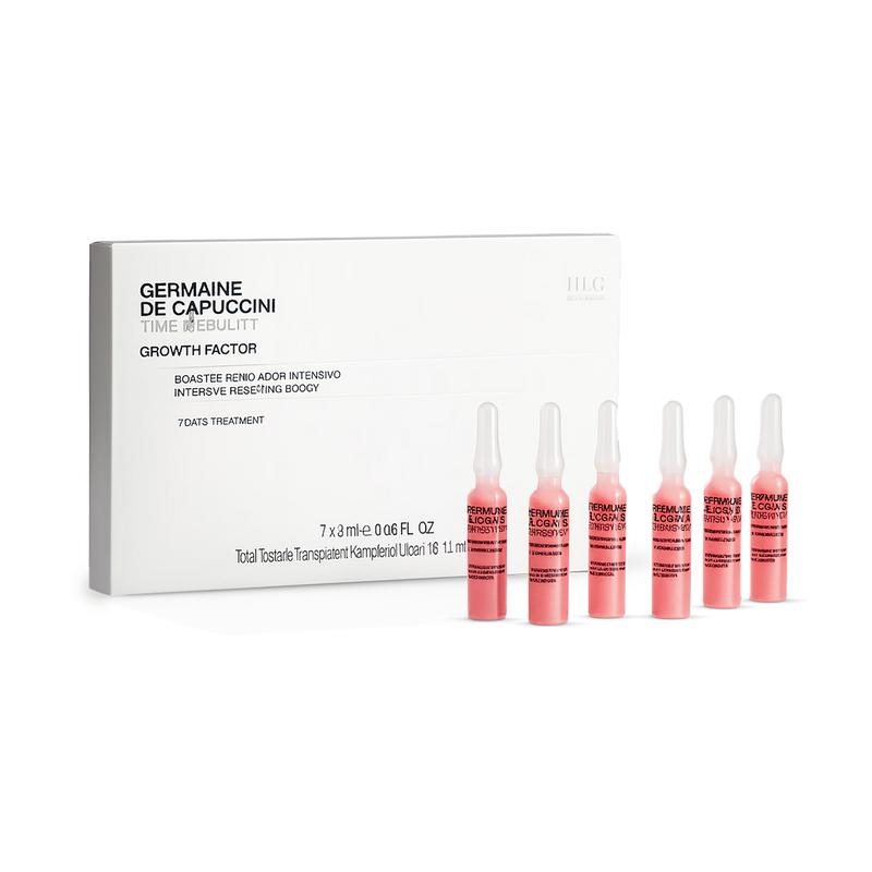 Germaine De Capuccini growth factor booster ampoules 7x2ml (British brand)