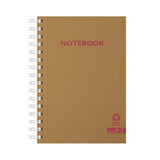 Silvine A5 Recycled Notebook Kraft Cover GOODS M&S   