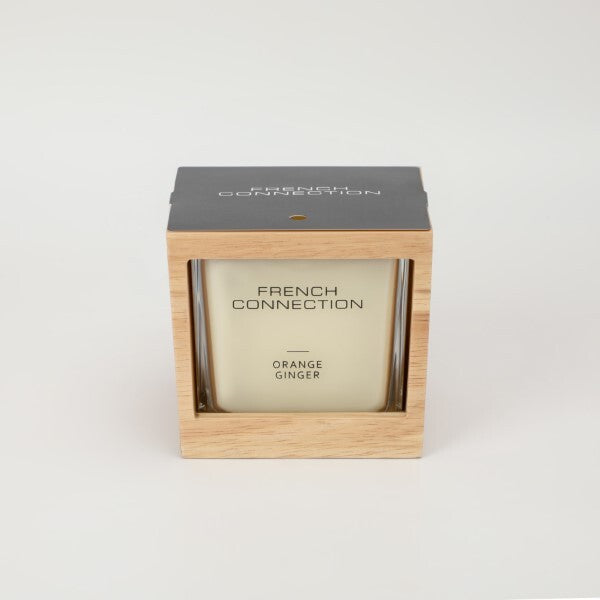 French Connection orange ginger candle 495g, imported from the UK