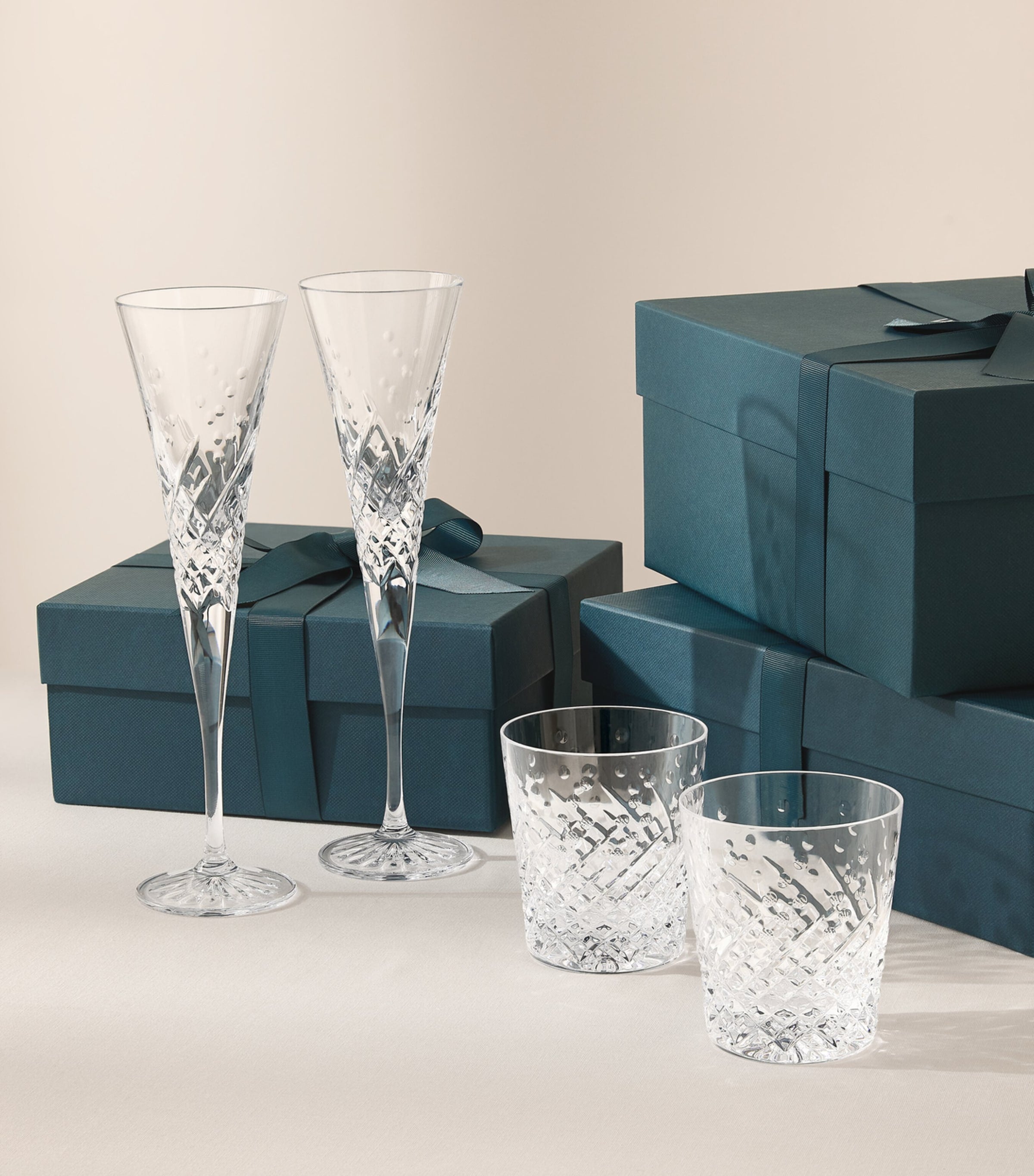 Waterford crystal Celebrations tumblers set of 2 340ml (British brand)