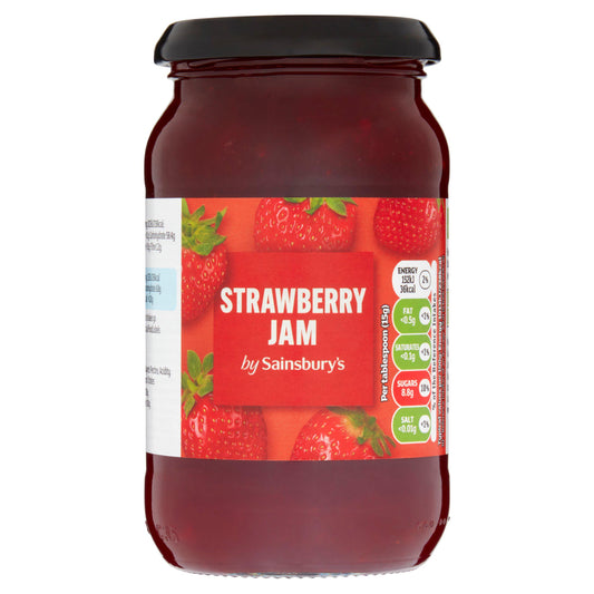 Sainsbury's Strawberry Jam 454g GOODS Sainsburys   