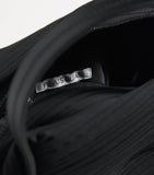 Pleats Please Issey Miyake mini bias pleats duffle bag, imported from the UK