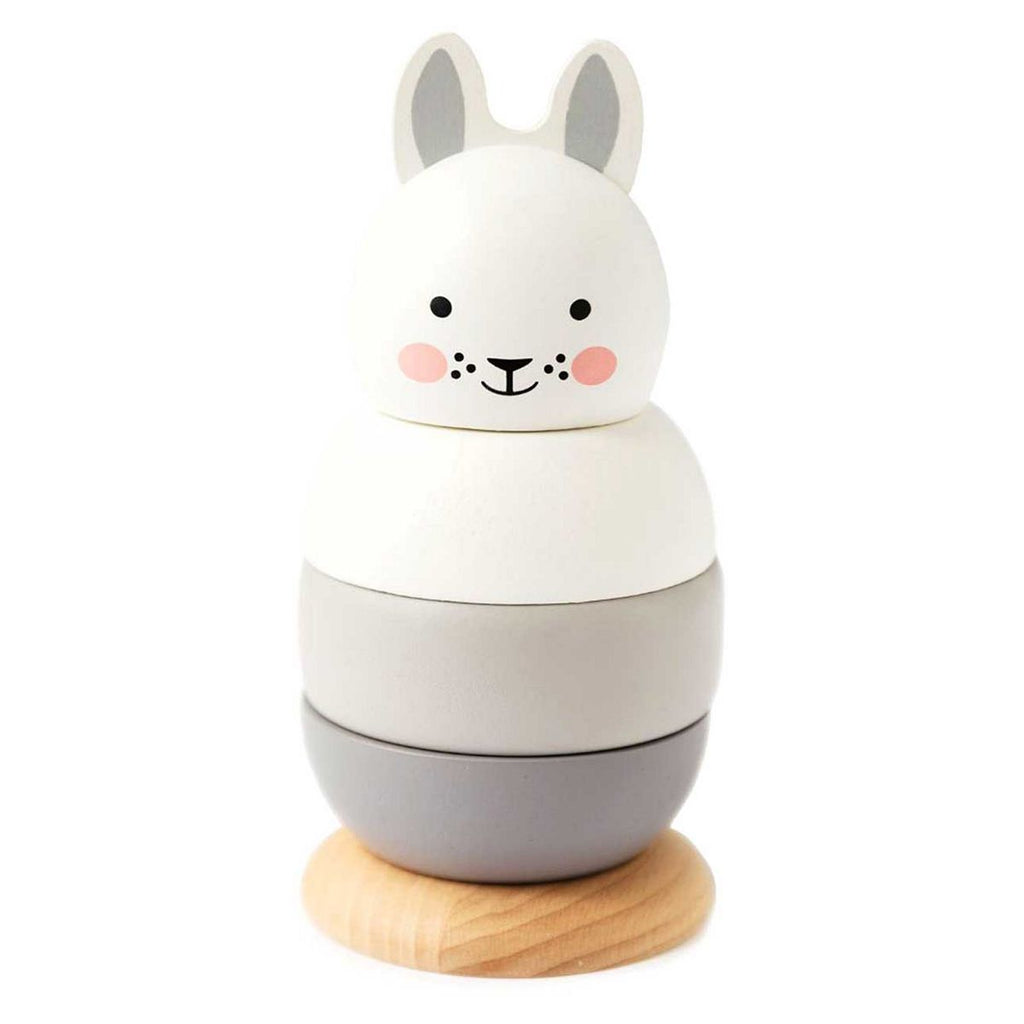 Rosa & Bo 'Bo Bunny' Wooden Stacking Toy