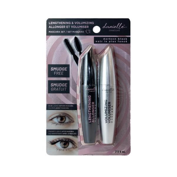 Danielle Creations dark black mascara gift set (British brand)