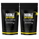 Nuke Nutrition Creatine Monohydrate Capsules 3000mg-120ct GOODS Superdrug   