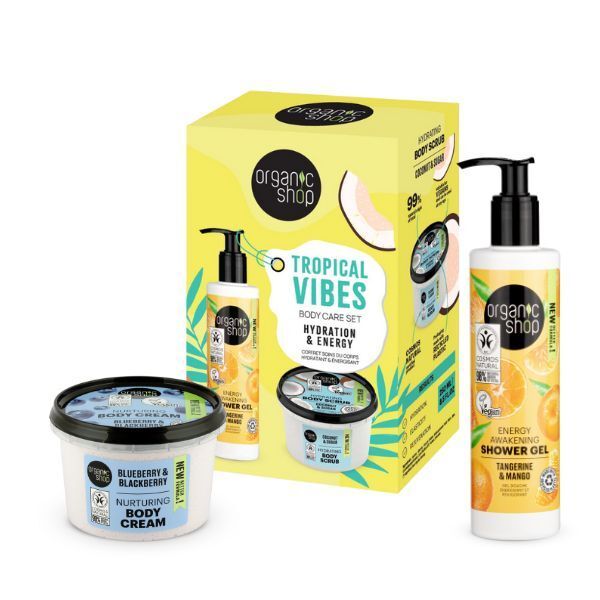 Organic Shop Tropical Vibes Body Care Set