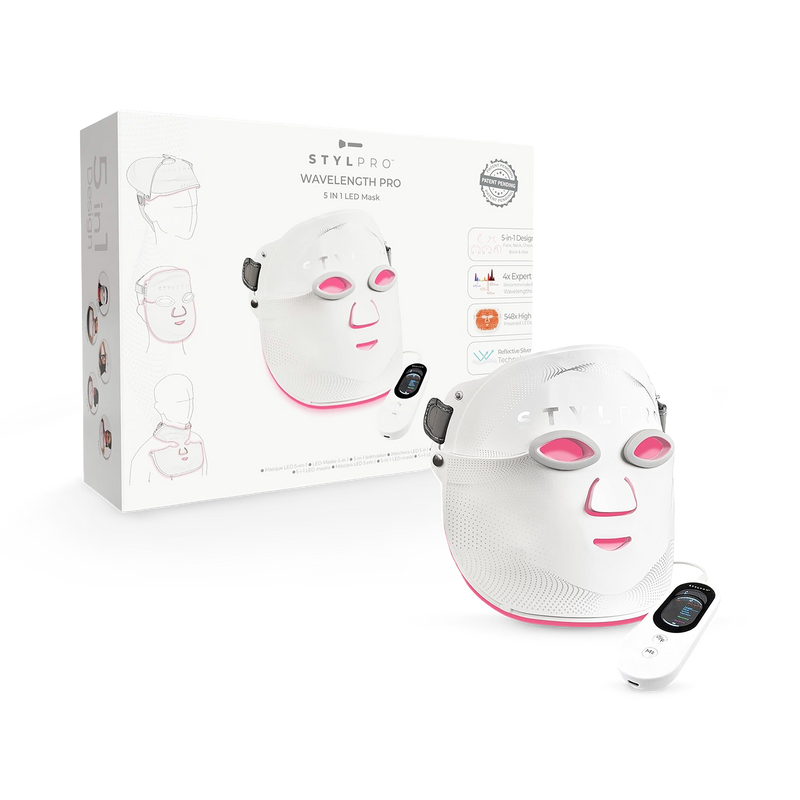 Stylpro Wavelength Pro 5-in-1 LED mask - British product