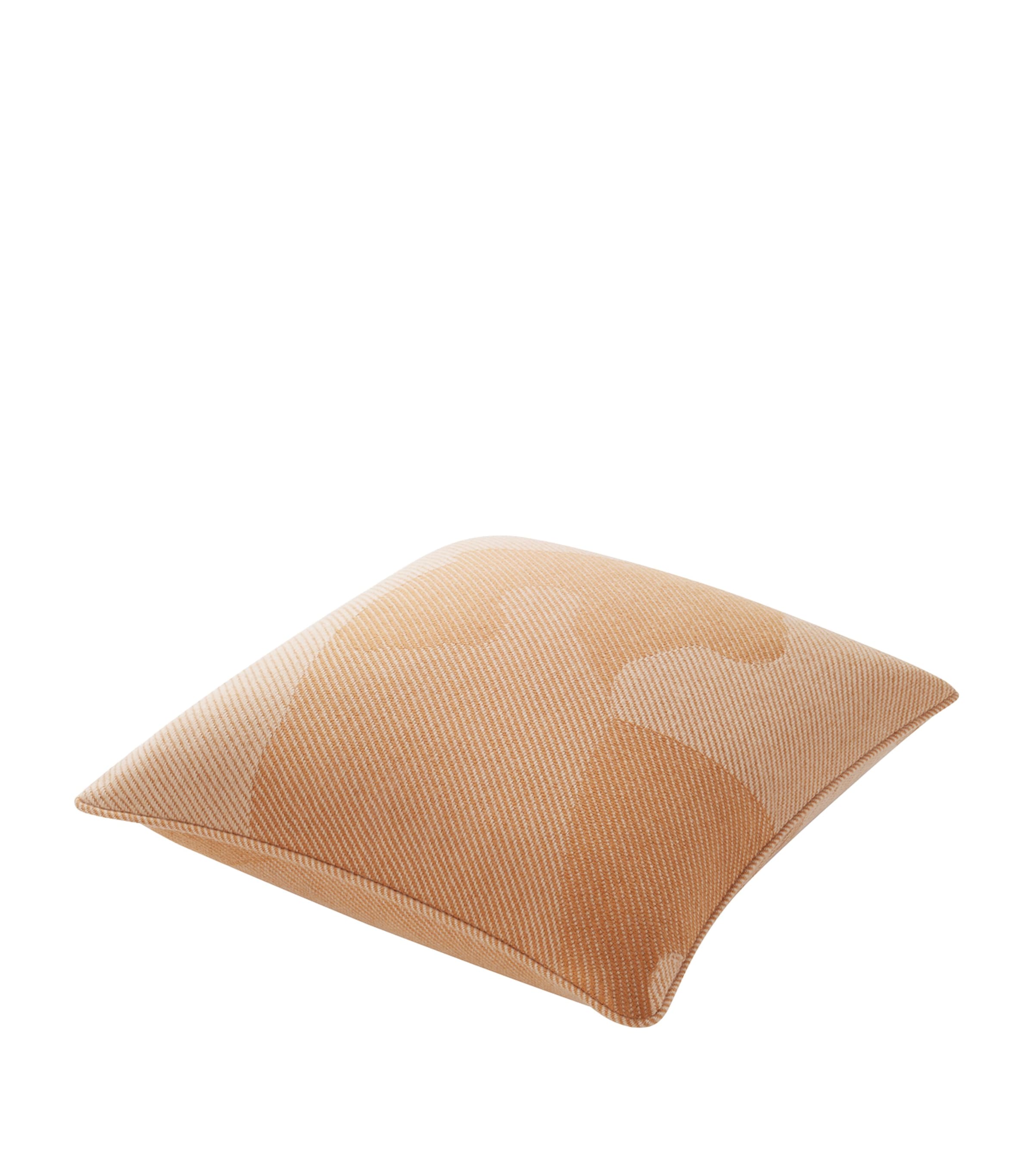 Cartier wool-cashmere Panthère de Cartier cushion 50cm x 50cm - British product