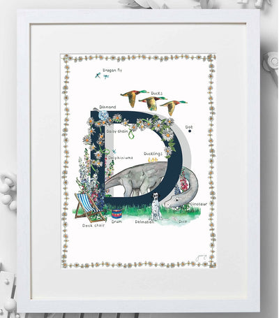 Impression artistique lettre A4 Jo Laing