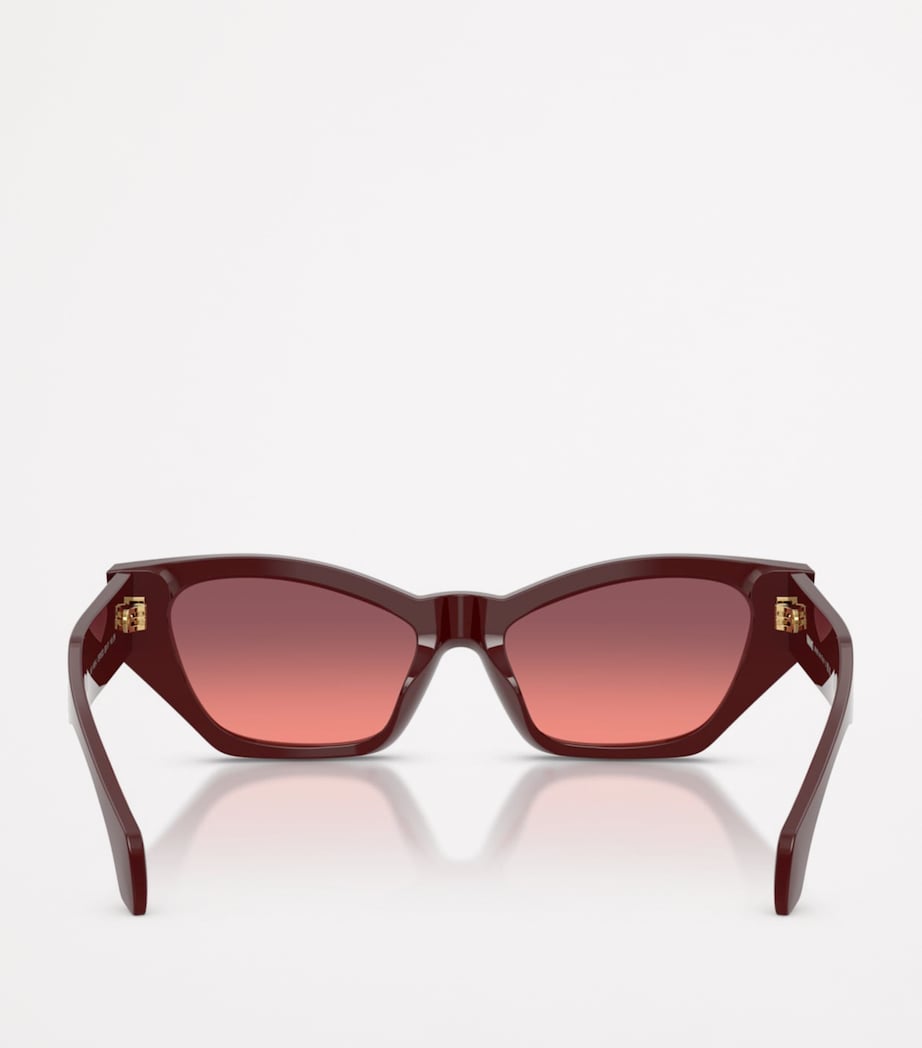 Versace cat-eye red tint sunglasses - British product