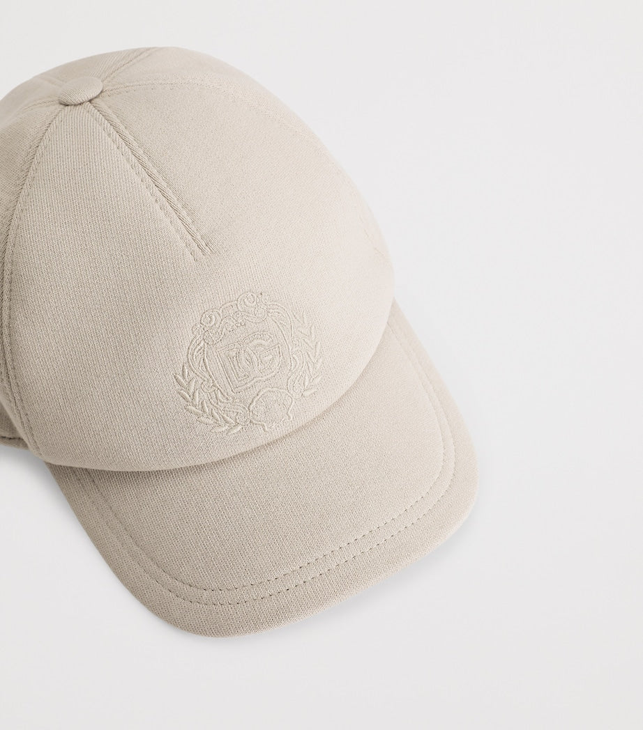 Dolce&Gabbana Kids cotton logo baseball cap - British product