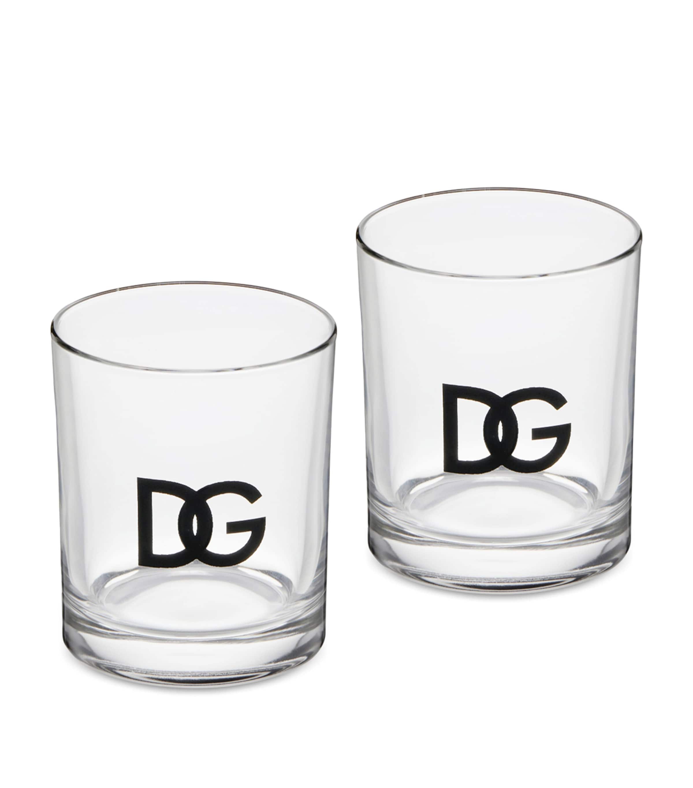 DG Millennials Logo Glasses (Set of 2)