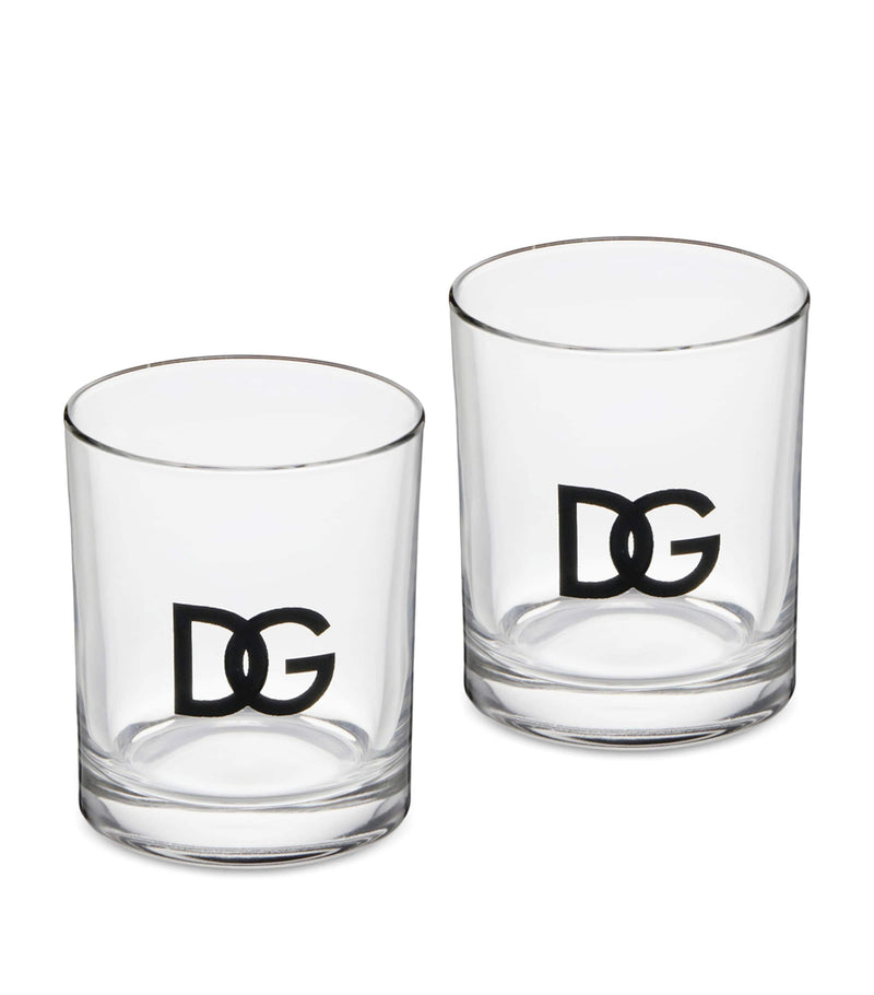 DG Millennials Logo Glasses (Set of 2)