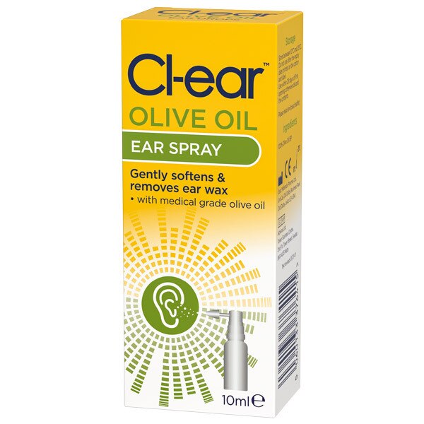 Cl-ear Olive Oil Ear Spray GOODS Superdrug   