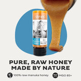 Steens MGO 85 Raw Multi Manuka Honey Squeezy   340g Jams, Honey & Spreads M&S   