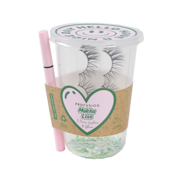 Profusion Matcha Love False Eyelashes 2 Pair imported from the UK
