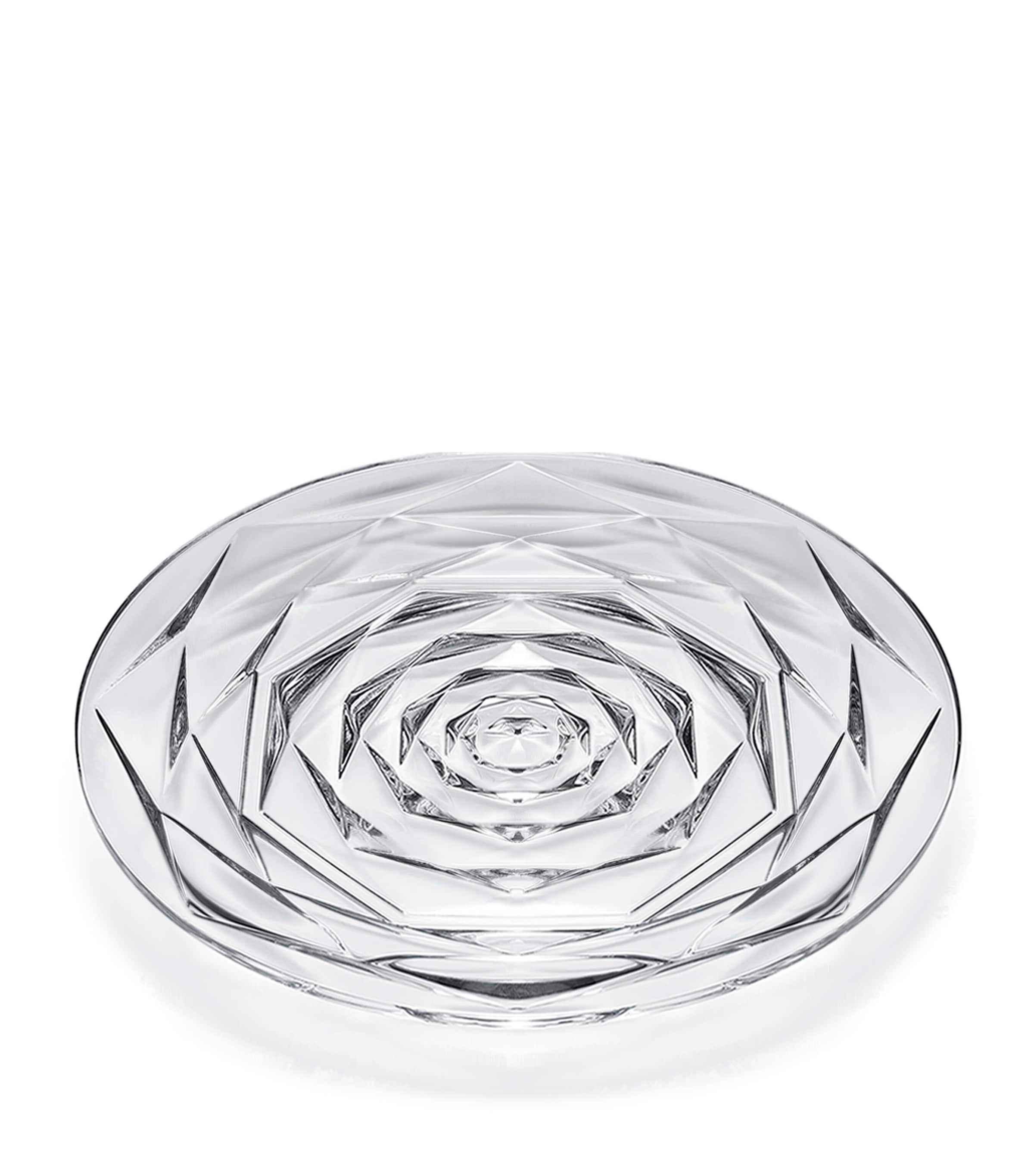Baccarat Swing Plate crystal display plate 18cm - British product