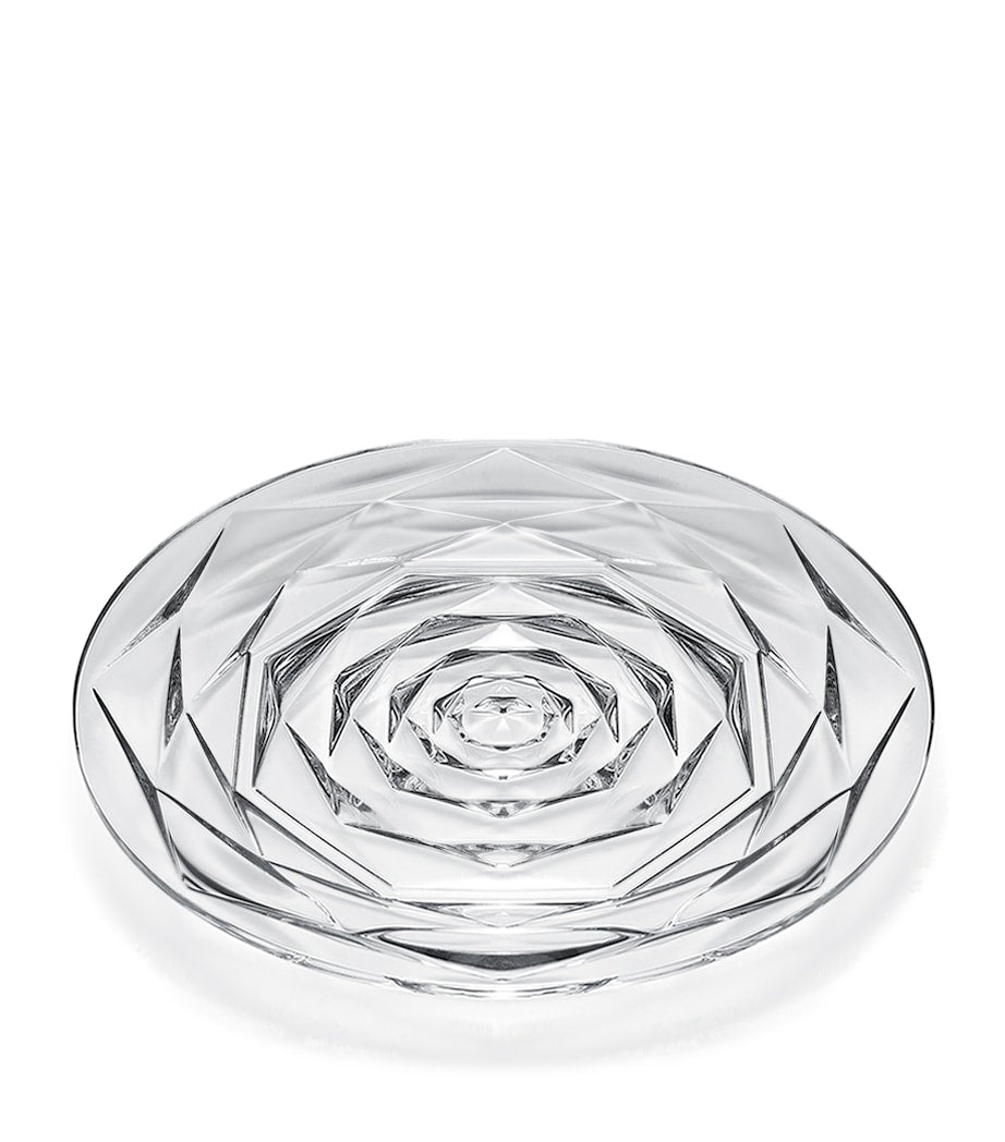 Baccarat Swing Plate crystal display plate 18cm - British product