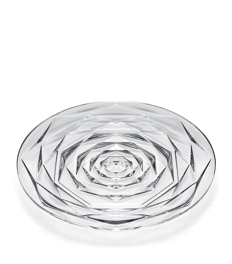 Baccarat Swing Plate crystal display plate 18cm - British product