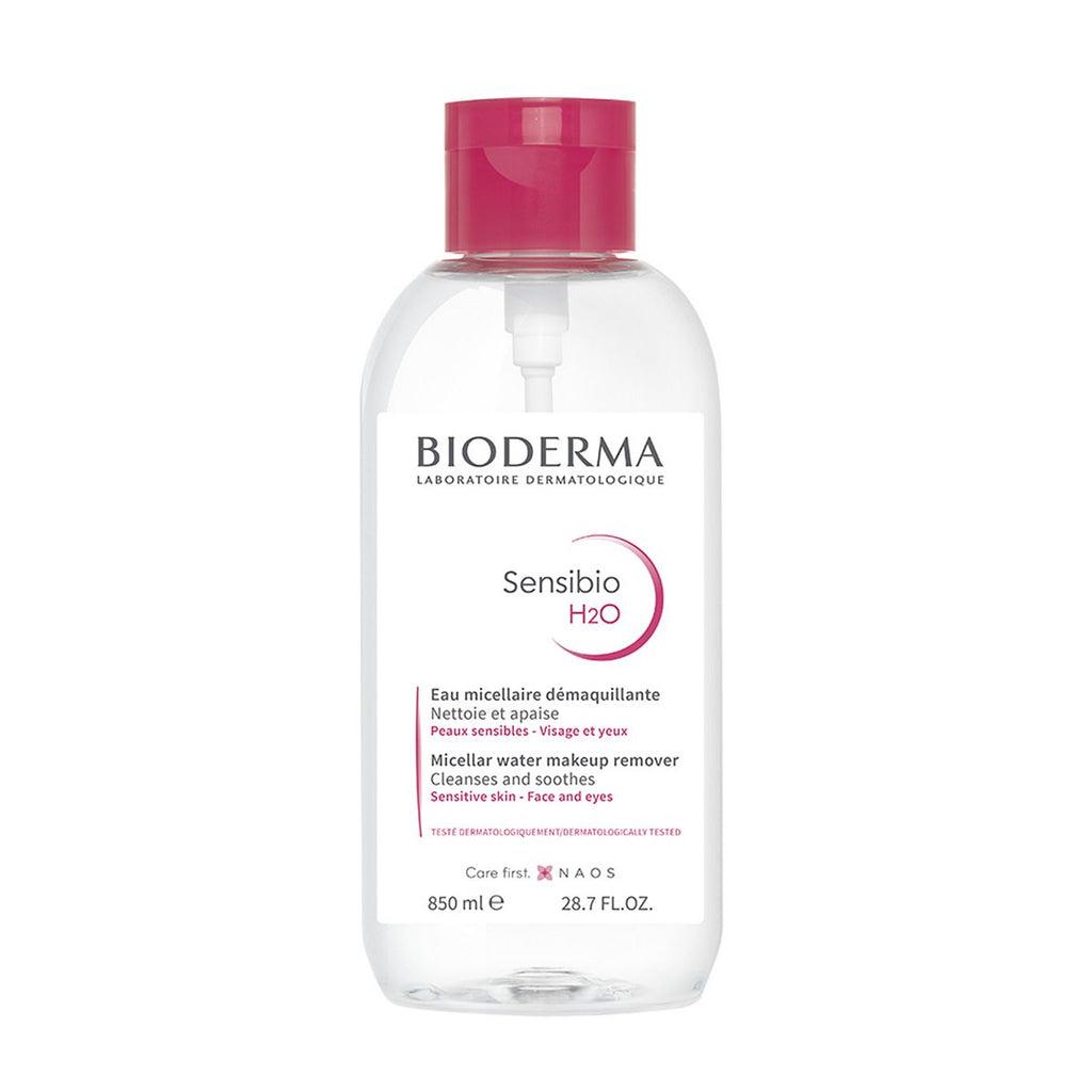 Bioderma Sensibio H2O Jumbo 850ml Micellar Water Reverse Pump