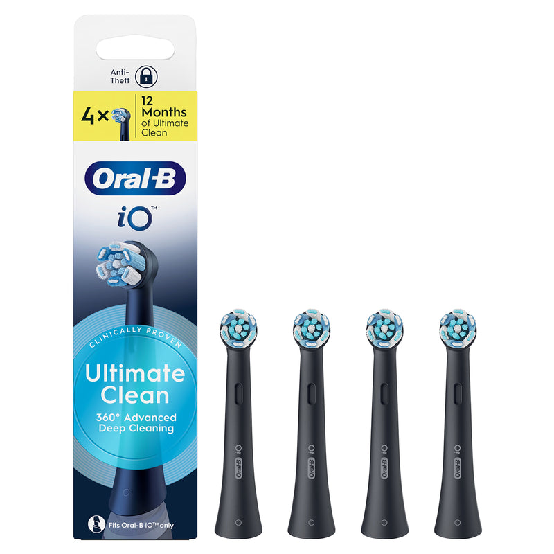 Oral-B iO Ultimate Clean toothbrush heads 4 pack - British product