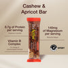 TriActive protein bar Cashew & Apricot 50g, imported from the UK