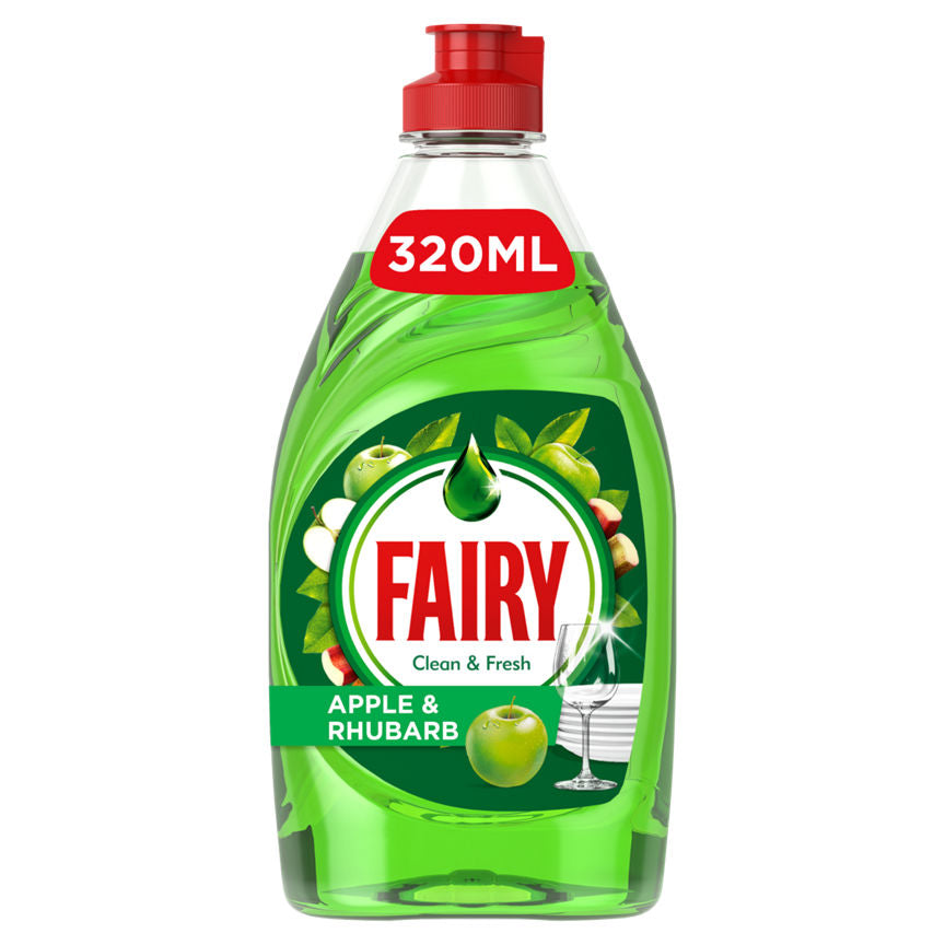 Fairy Clean & Fresh Washing Up Liquid Apple & Rhubarb GOODS ASDA   