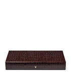 Aspinal of London leather backgammon set - British product
