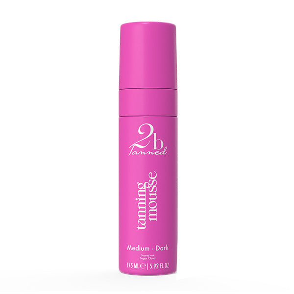 2bTanned tanning mousse medium to dark 175ml (British brand)