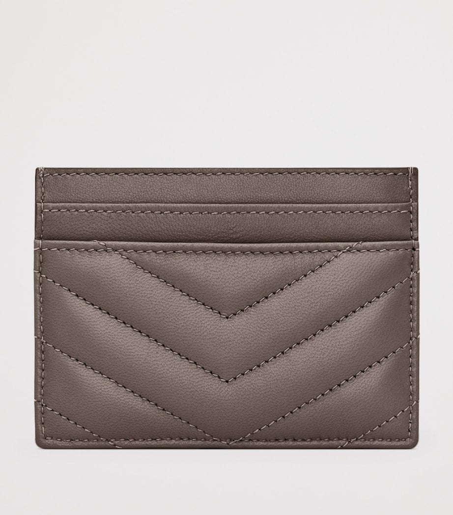 Saint Laurent Cassandre quilted leather card holder - British product