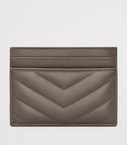 Saint Laurent Cassandre quilted leather card holder - British product