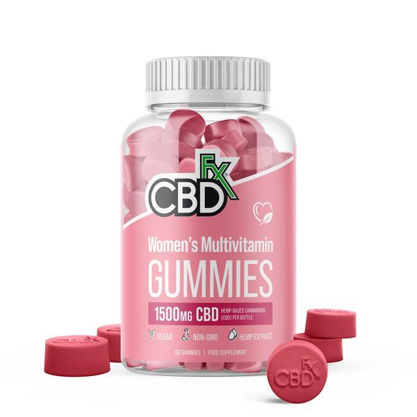 CBDfx Women's Multi-Vitamin CBD Gummies X60 1500mg GOODS Superdrug   