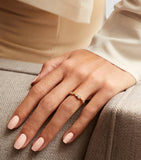 Boodles diamond half-hoop ring, UK version