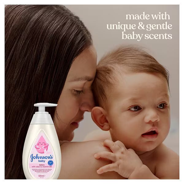 Johnson's Baby Lotion Coconut Oil 500ml, imported from the UK
