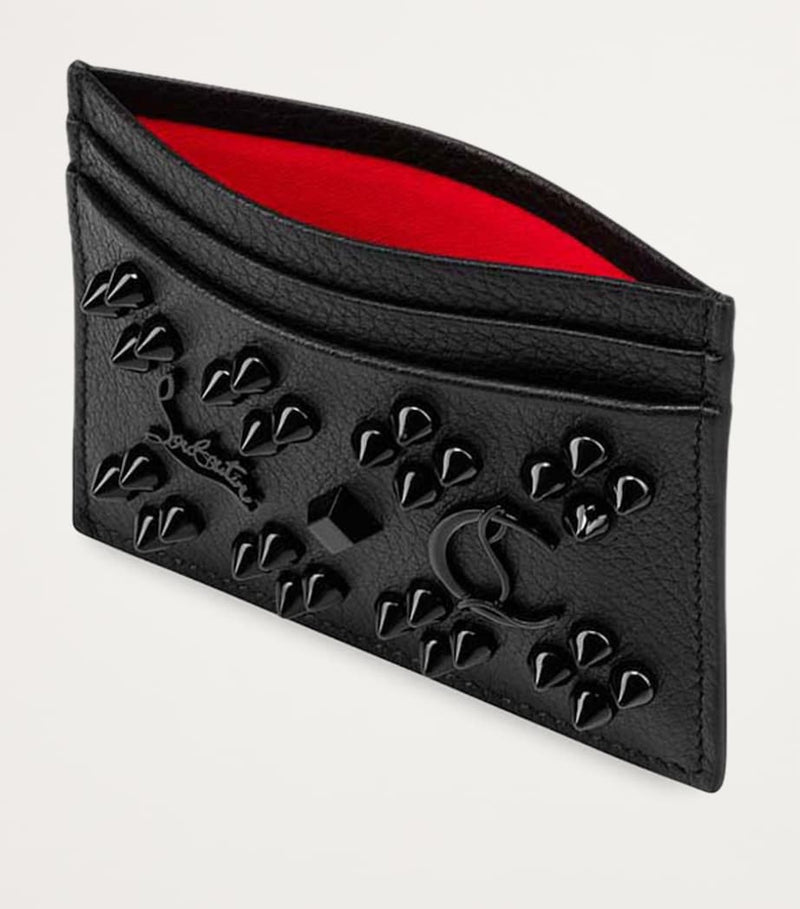 Christian Louboutin Kois Loubinthesky calfskin card holder (British brand)