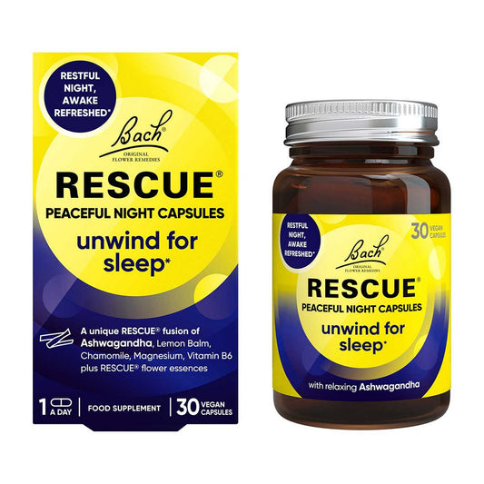 Bach Rescue Peaceful Night Capsules 30s Sleep & Relaxation Boots   