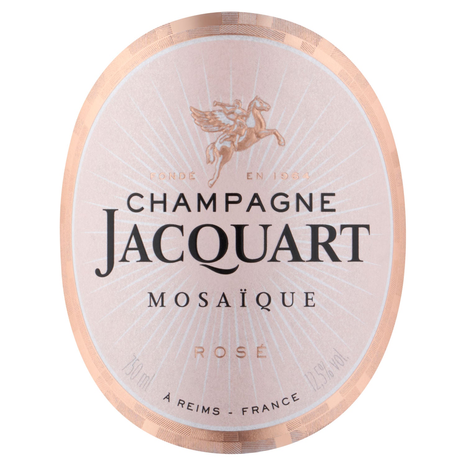 Jacquart Mosaïque Rosé Champagne 750ml - British product