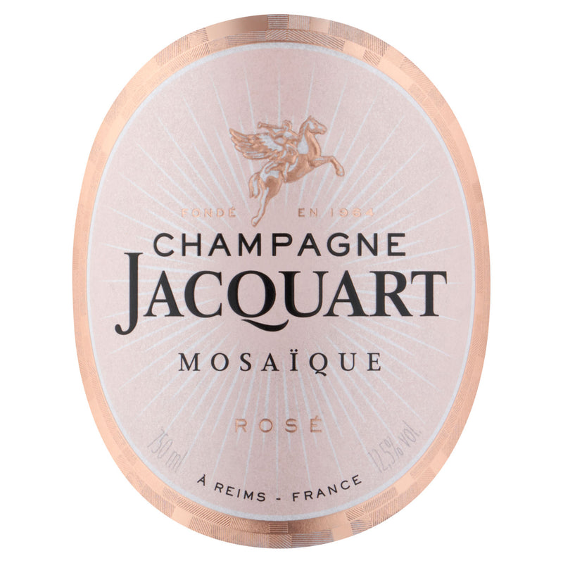 Jacquart Mosaïque Rosé Champagne 750ml - British product