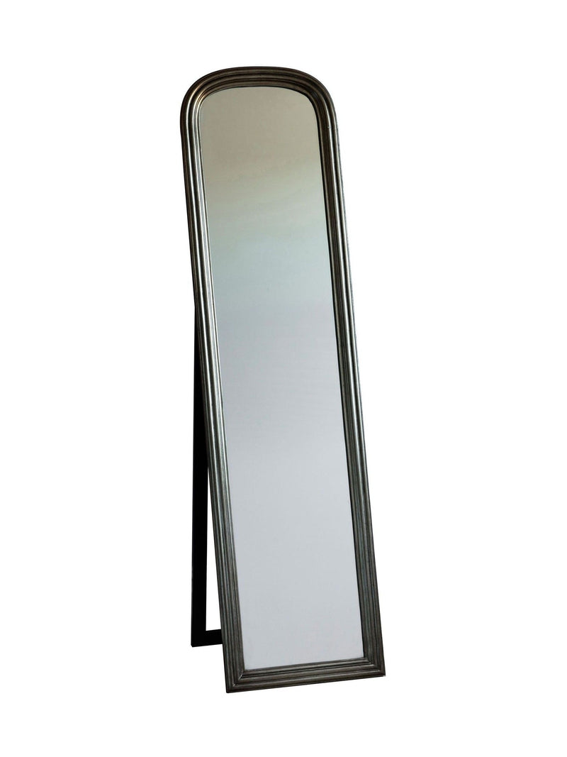 Gallery Home brass cheval mirror 160cm height, UK version