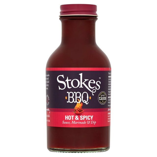 Stokes Hot & Spicy Barbecue Sauce   315g