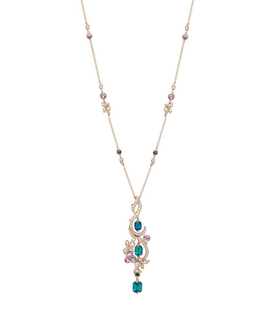 Boodles Royal Damask pendant necklace, UK version