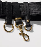 Miu Miu calfskin buckle-detail belt - British product