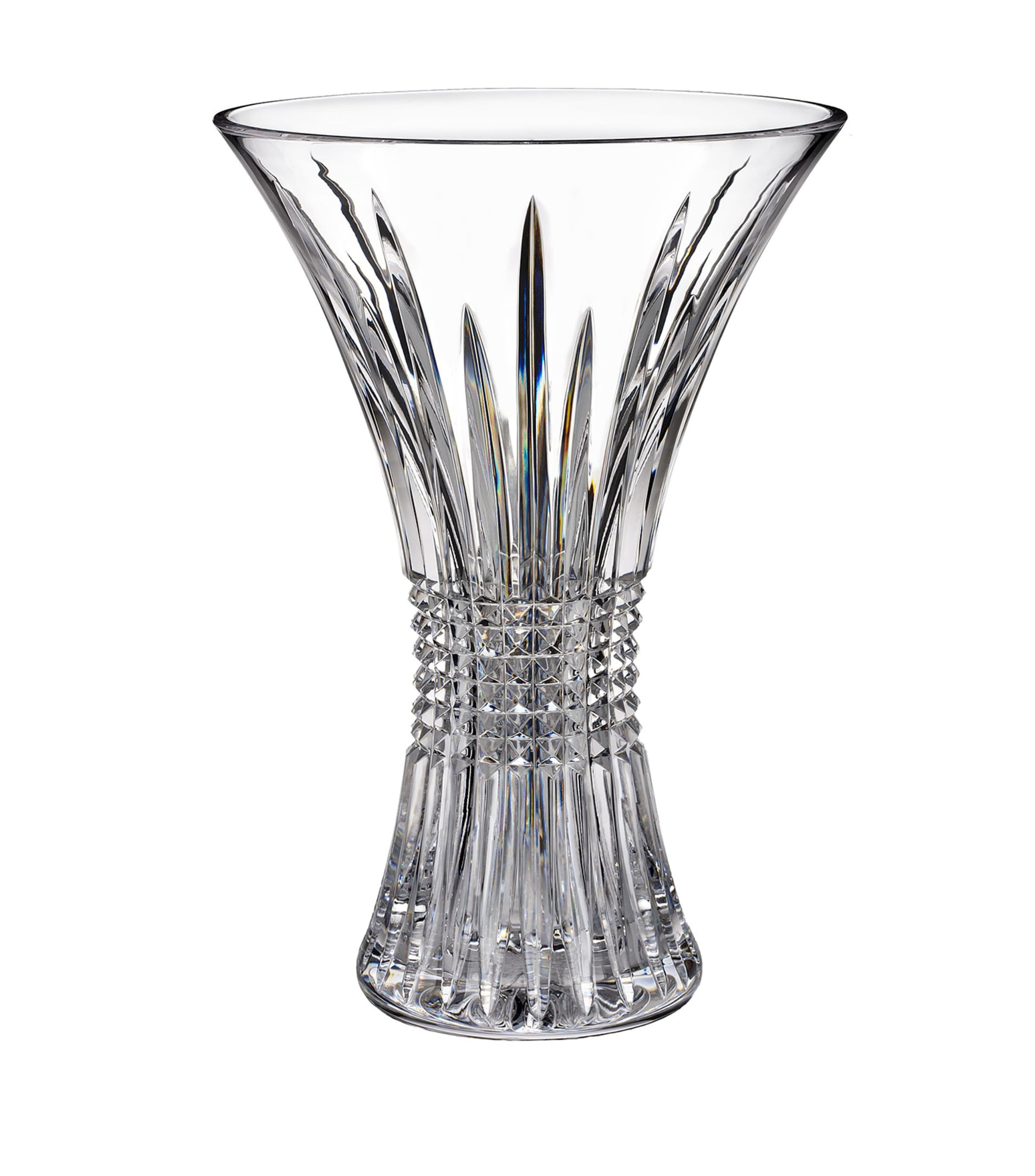 Waterford Lismore Diamond Anniversary vase 35.5cm (British brand)