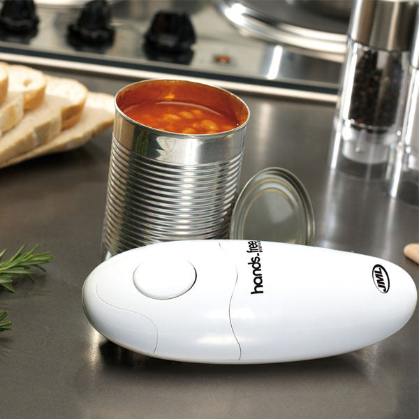 JML Hands Free Can Opener automatic electric tin opener, UK version