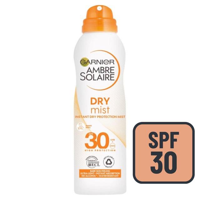 Garnier Ambre Solaire SPF 30 Dry Mist Sun Cream Spray   200ml GOODS M&S   