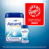 Aptamil Advanced 2 Follow On Formula Baby Milk Liquid 6-12 Months    200ml GOODS M&S   