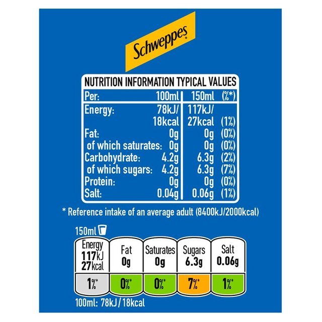 Schweppes Original Lemonade   12 x 150ml GOODS M&S   