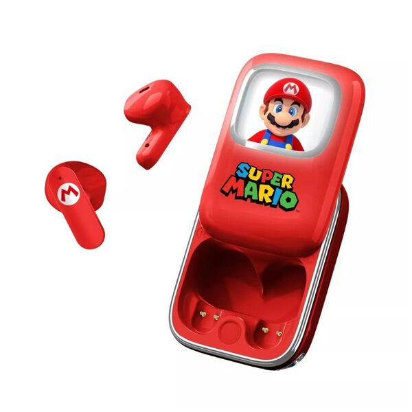 سماعات TWS Super Mario Slide Open من OTL، مستوردة من المملكة المتحدة