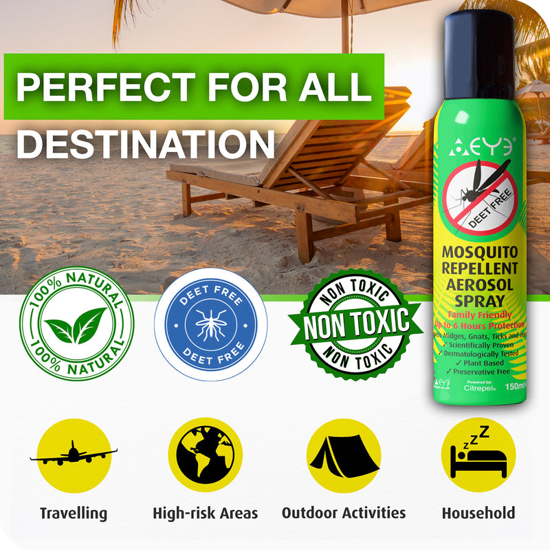 THEYE insect repellent aerosol spray, imported from the UK
