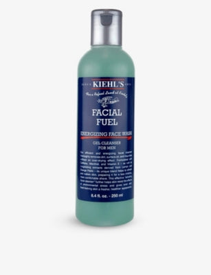 Kiehl's Facial Fuel energising face wash 250ml, imported from the UK